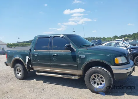 2002 Ford F-150 Lariat/Xlt из США, поврежденный, VIN 1FTRW08L82KE39703